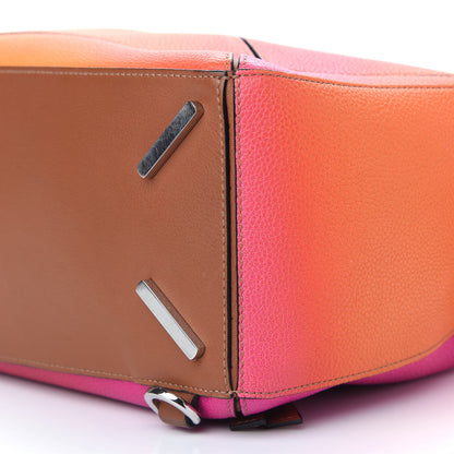 Loewe Calfskin Medium Puzzle Bag Orange Sunset 8 of 9