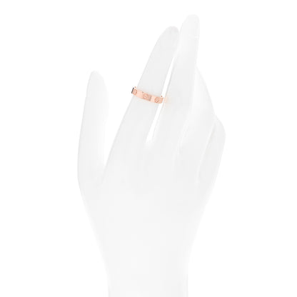 Cartier 18K Pink Gold 3.5mm LOVE Wedding Band Ring 50 5.25 2 of 4