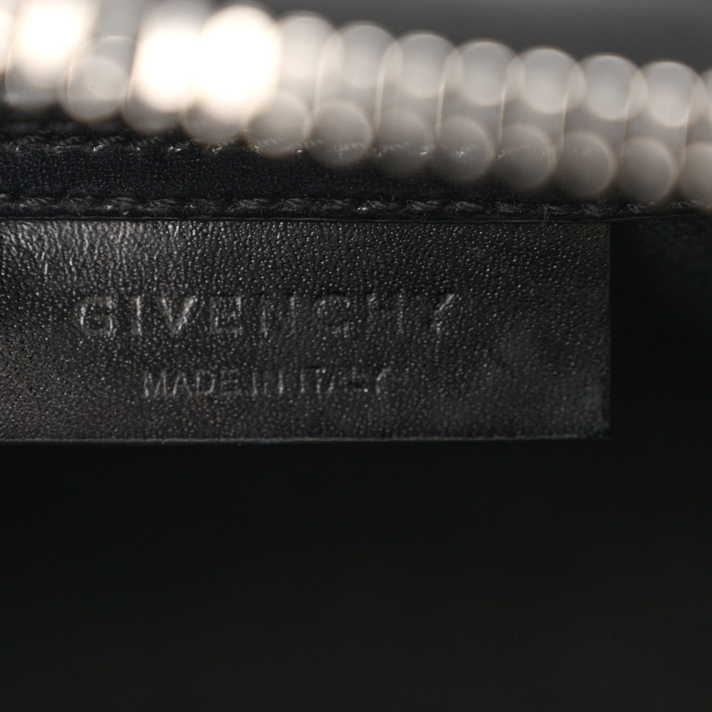 Shiny Lord Calfskin Mini Antigona Black