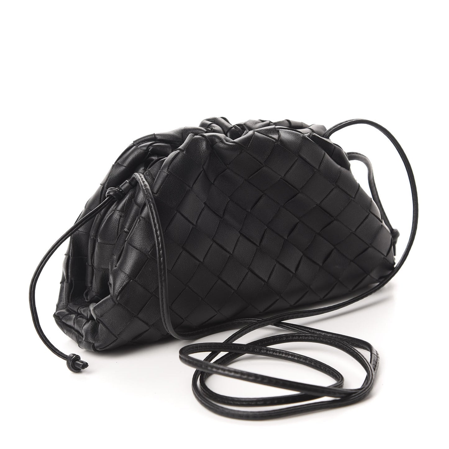 Nappa Intrecciato The Mini Pouch Black