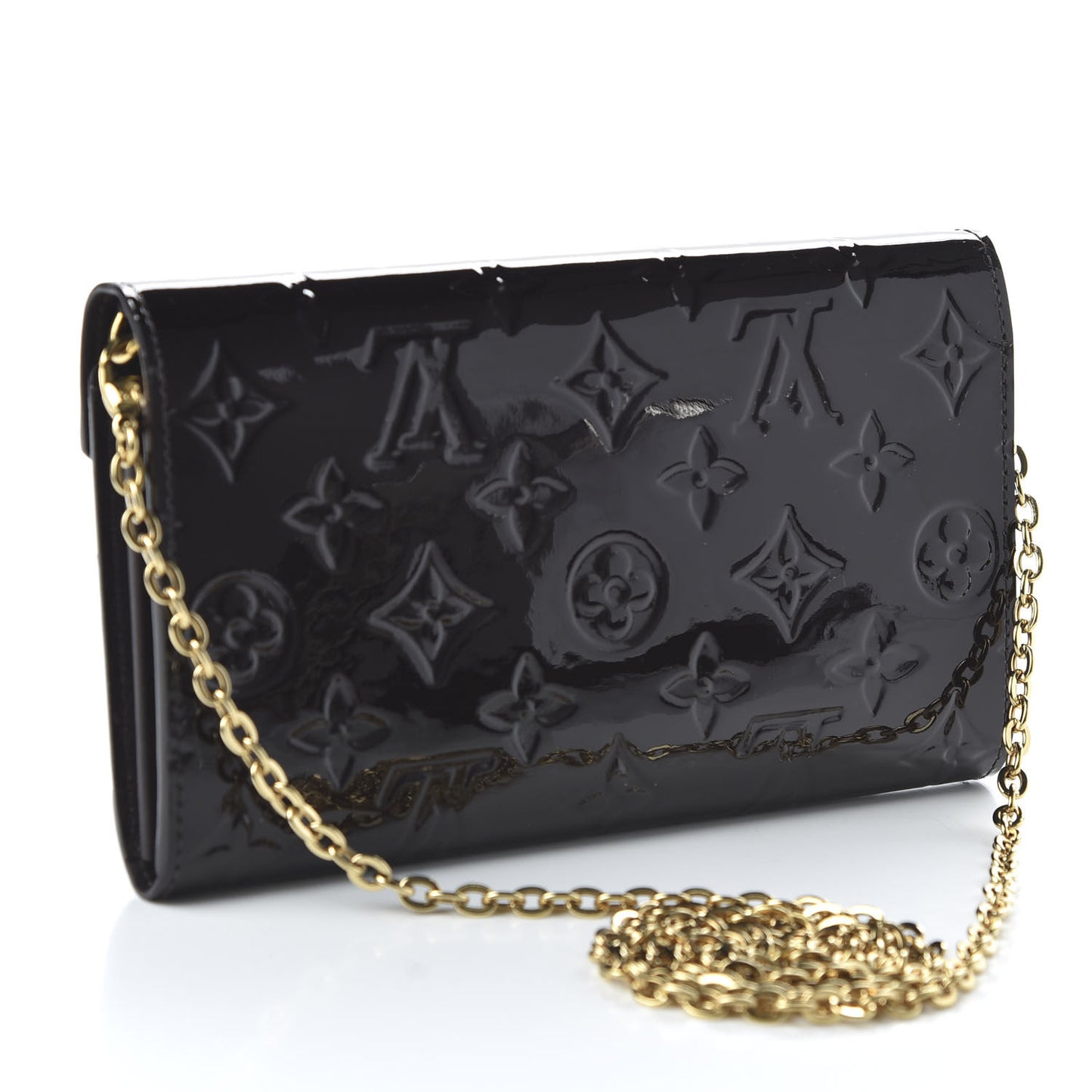 Vernis Mira MV Chain Wallet Amarante