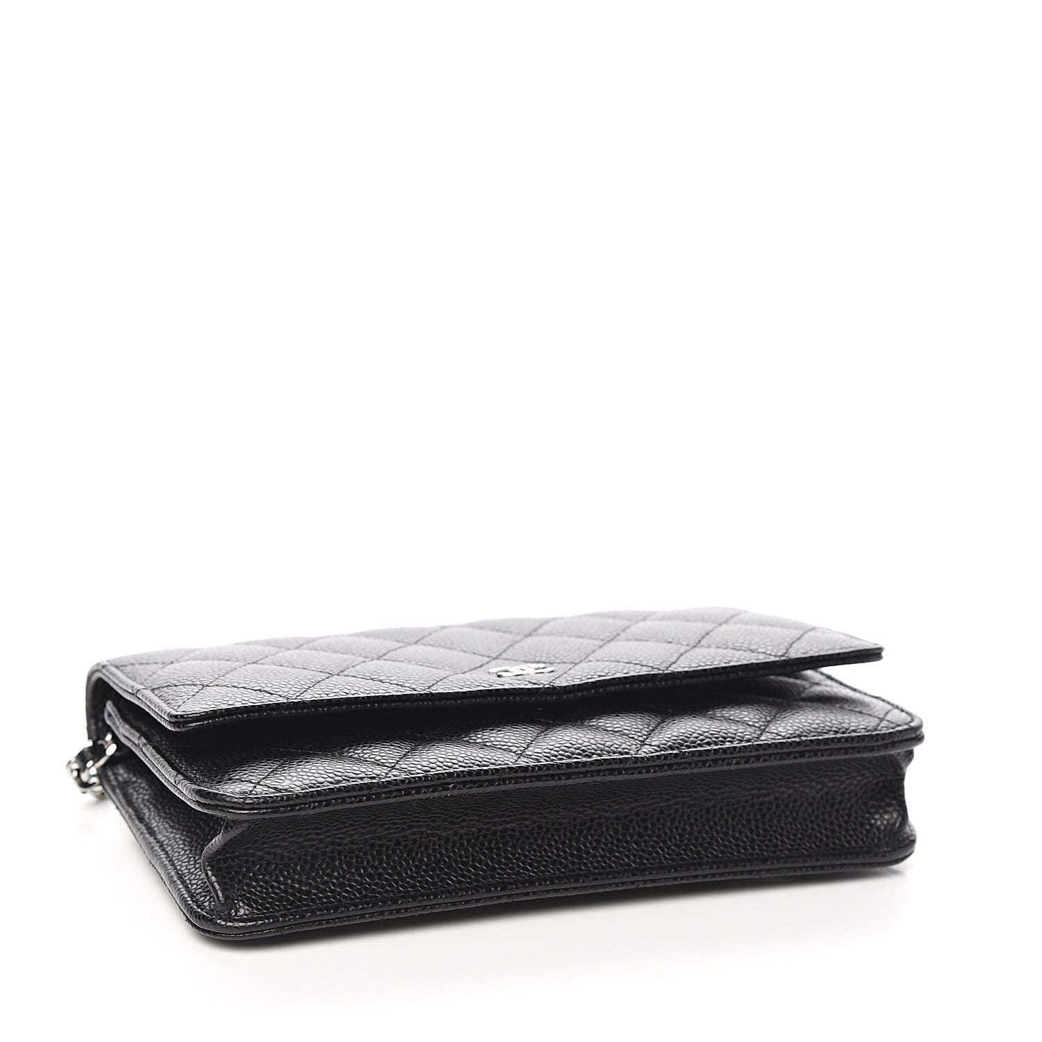 Chanel Caviar Quilted Wallet On Chain WOC Black 3 of 11