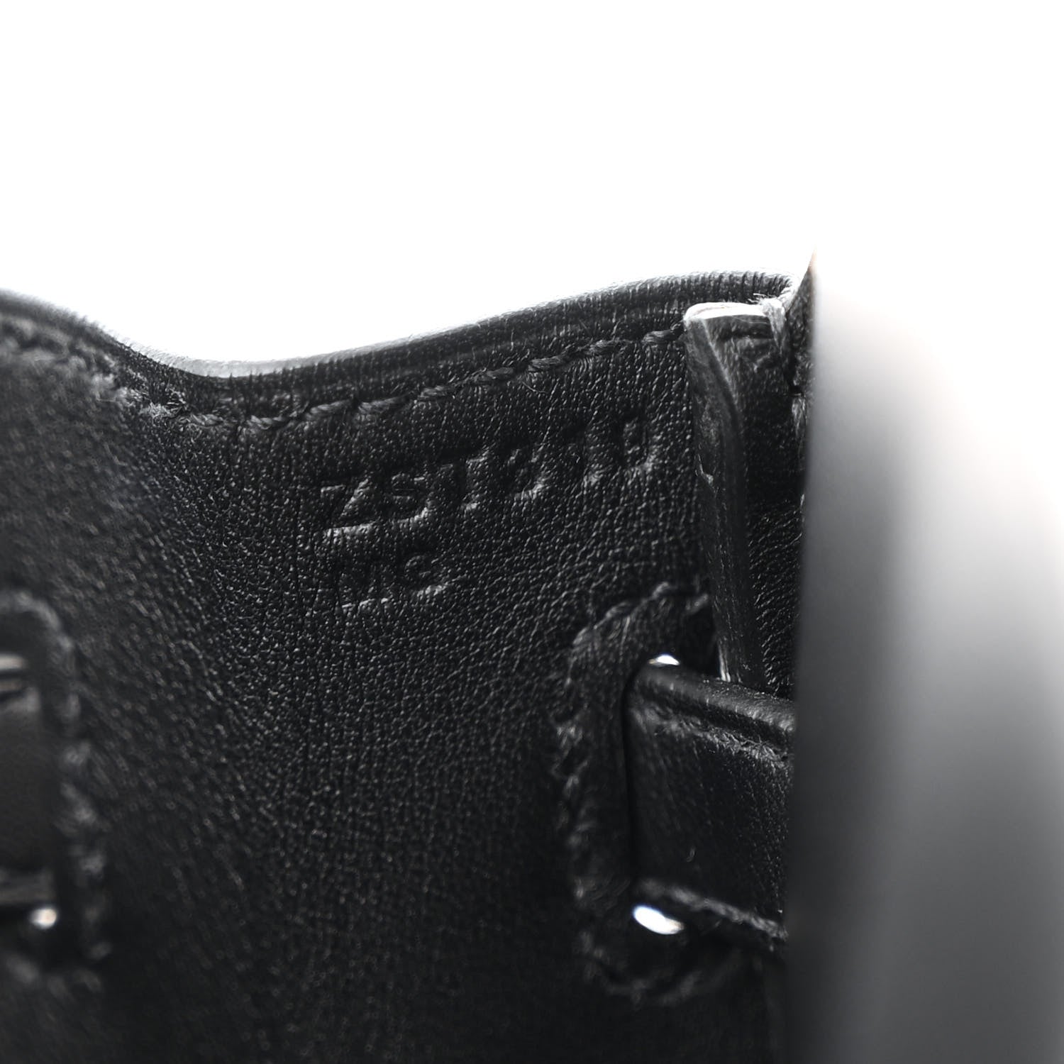 Hermes Swift Birkin Shadow 25 Black 7 of 14