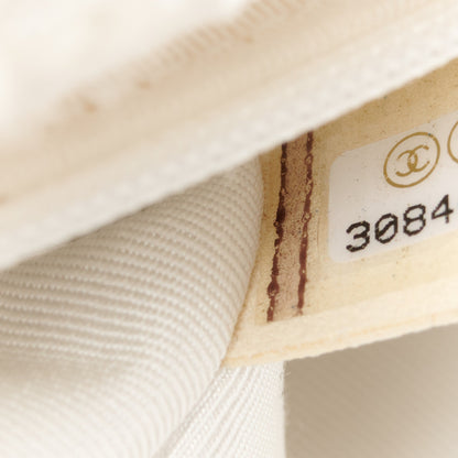 Chanel Tweed Medium Single Flap White 7 of 10