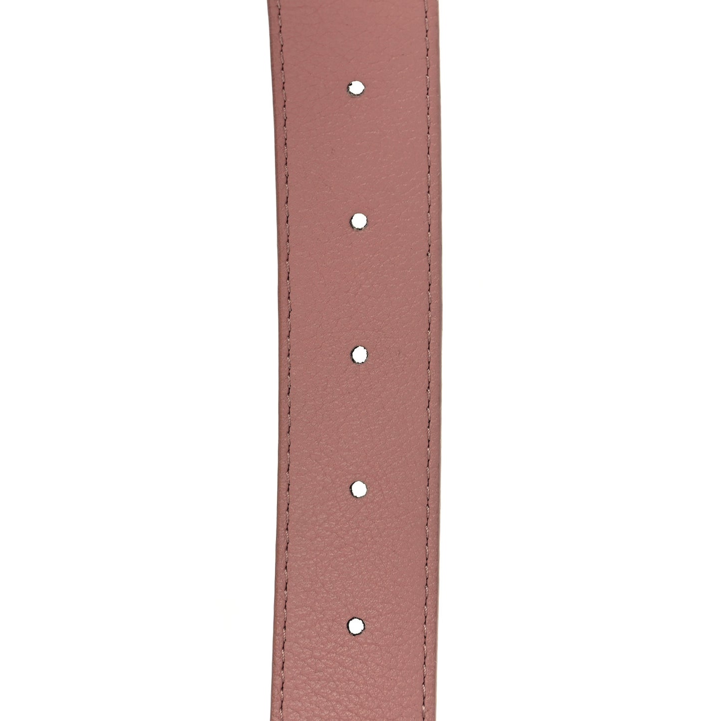 Calfskin Monogram 30mm LV Initiales Reversible Belt 80 32 Rose Ballerine