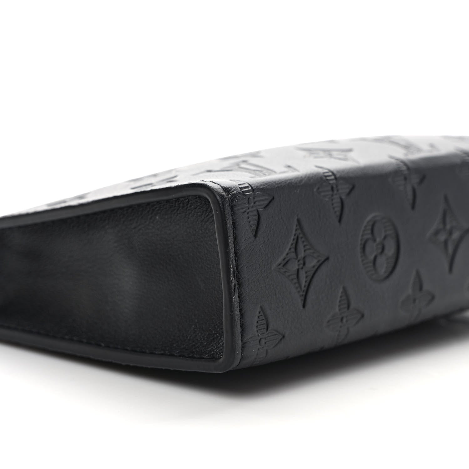 Louis Vuitton Calfskin Monogram Shadow Gaston Wearable Wallet 7 of 8