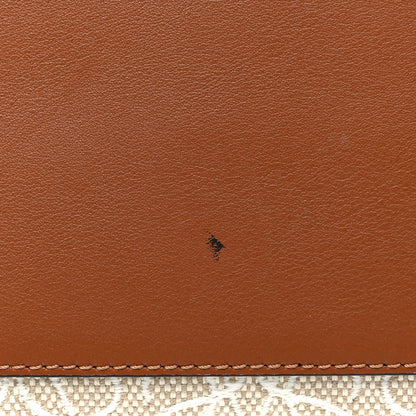 Loewe Jacquard Anagram Calfskin Small Cubi Bag Ecru Tan 13 of 17