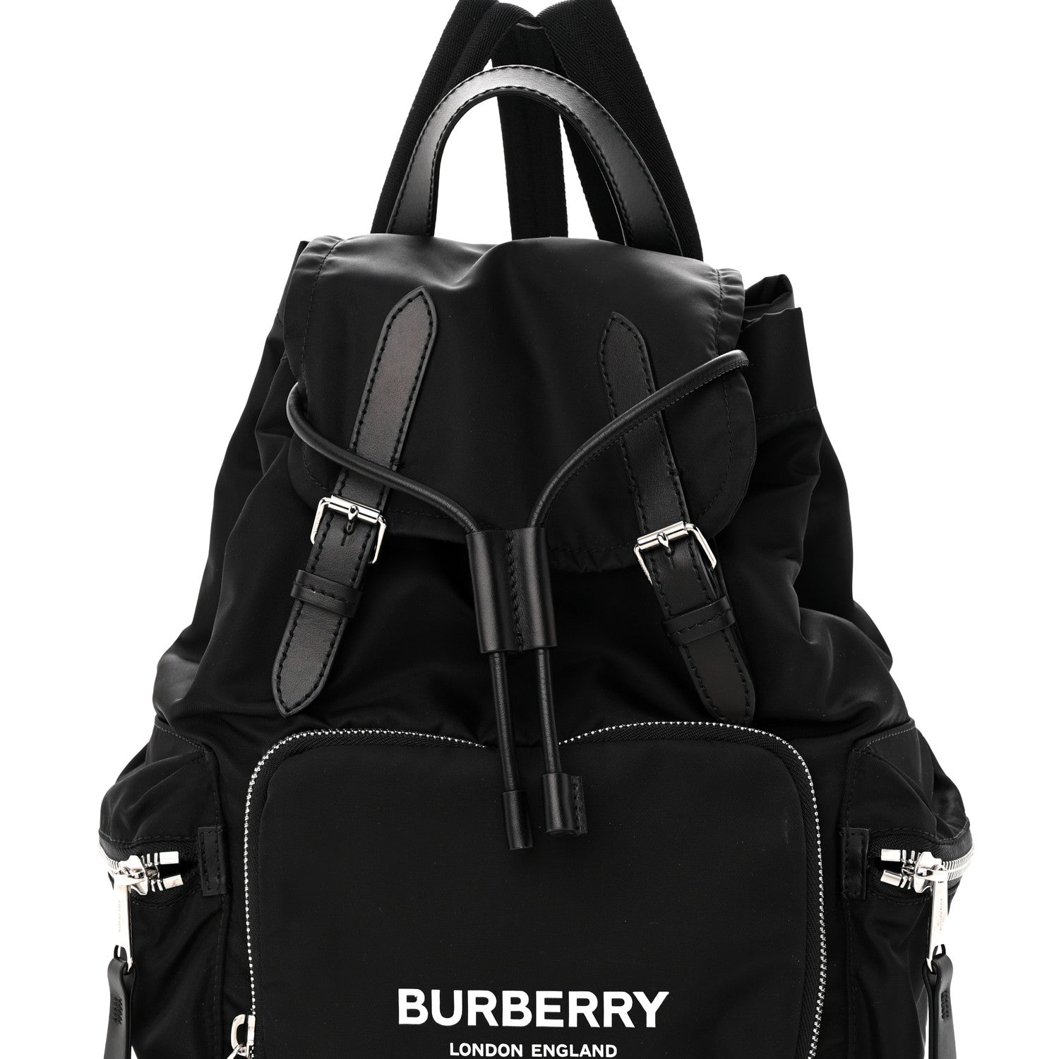 Burberry Nylon Logo Print Small Rucksack Backpack 9 of 14