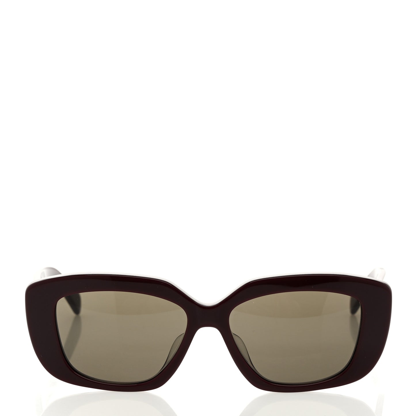 Acetate Triomphe Sunglasses CL40216U Burgundy