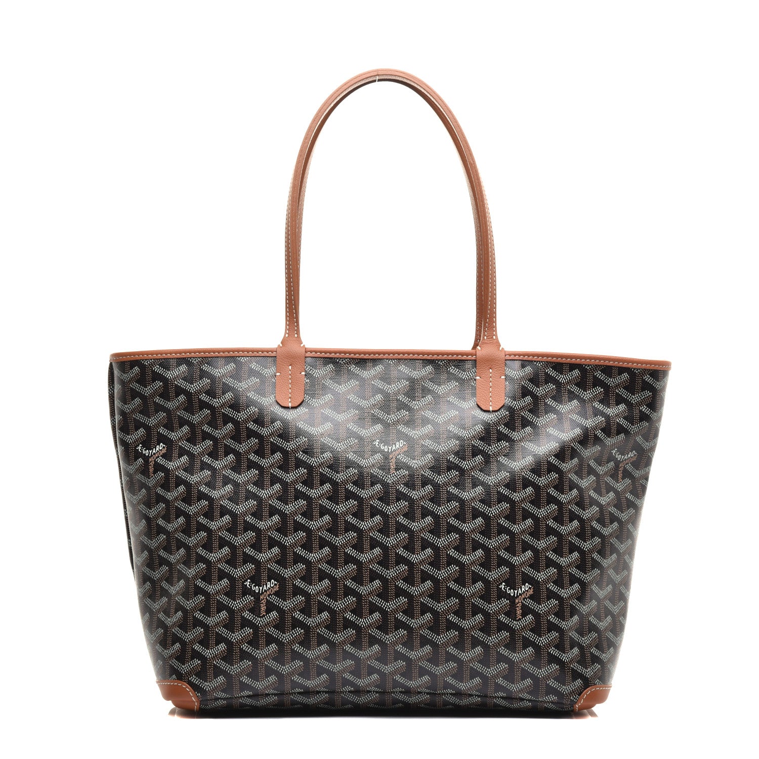 Goyard Goyardine Artois PM Black Gold 1 of 8