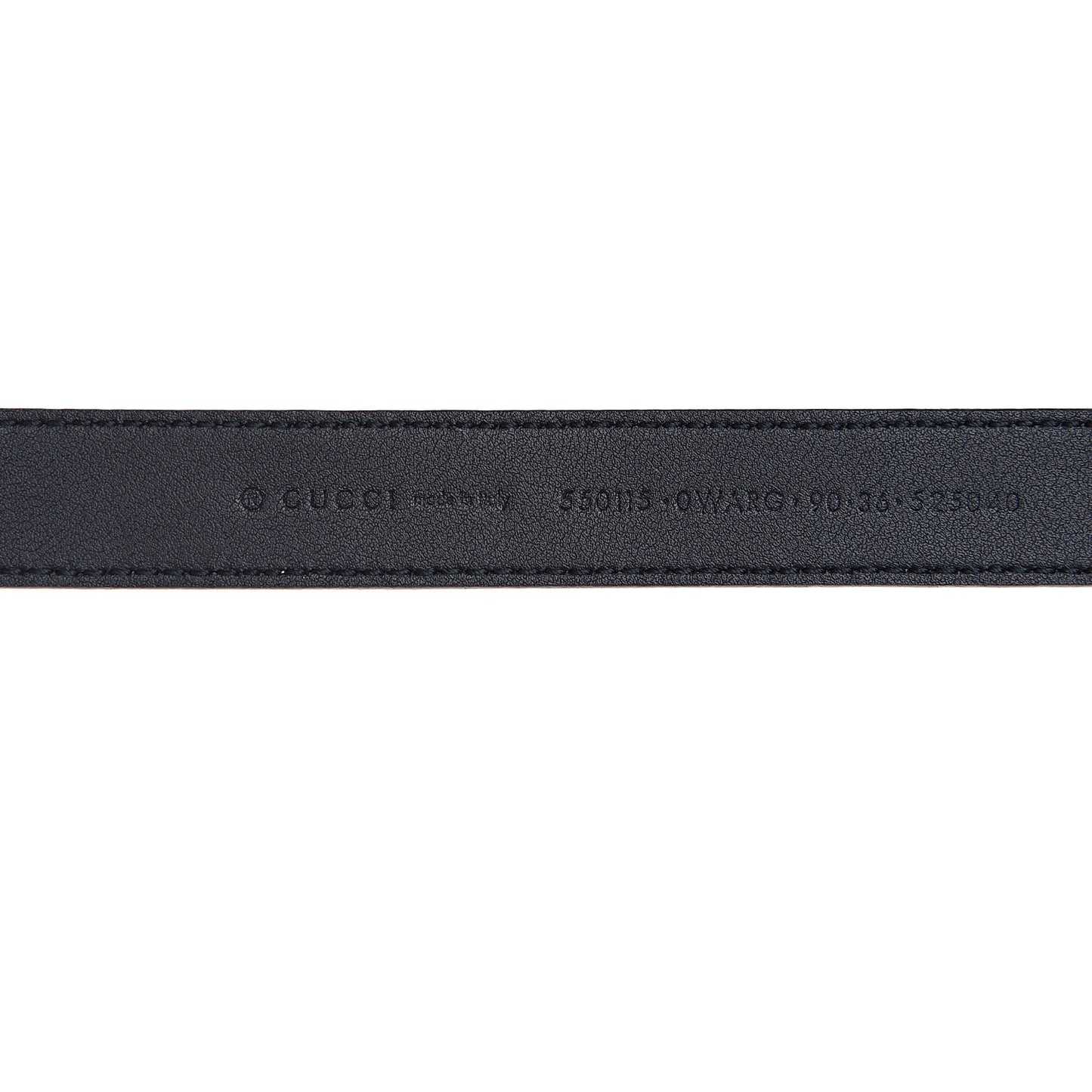 Calfskin Torchon Double G 20mm Belt 90 36 Off White Blue Red
