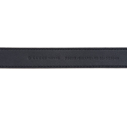 Gucci Calfskin Torchon Double G 20mm Belt 90 36 Off White Blue Red 4 of 4