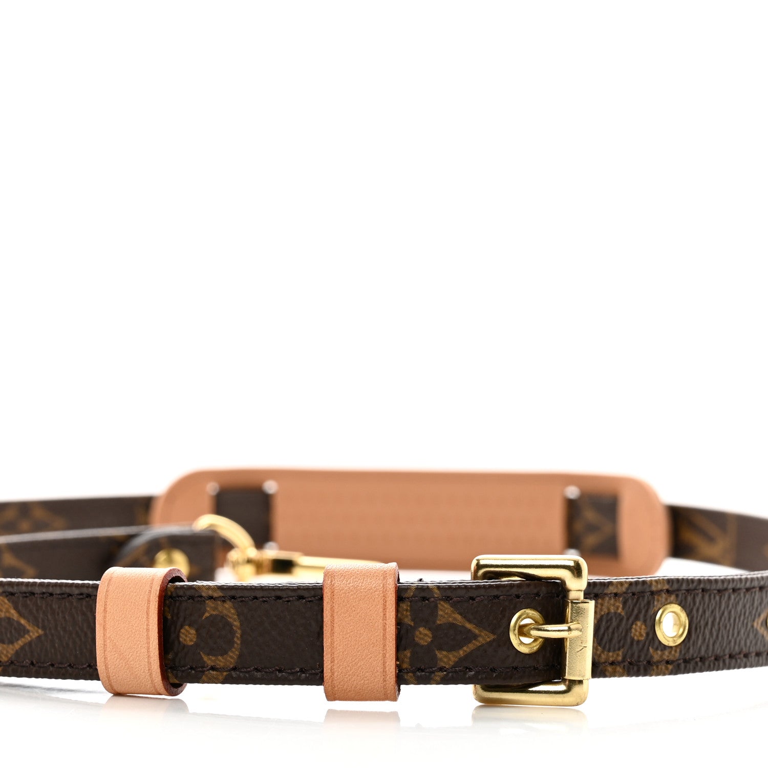 Louis Vuitton Monogram 16mm Adjustable Shoulder Strap 3 of 4
