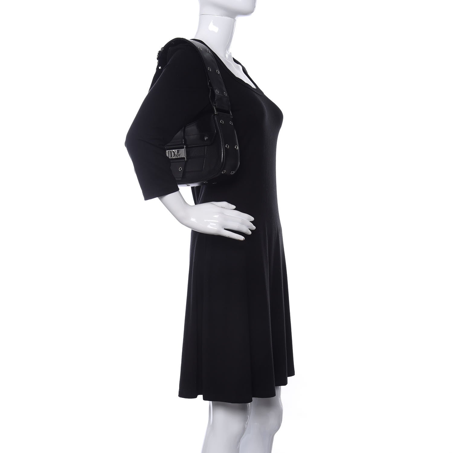 Christian Dior Calfskin Street Chic Bag Black 2 of 10
