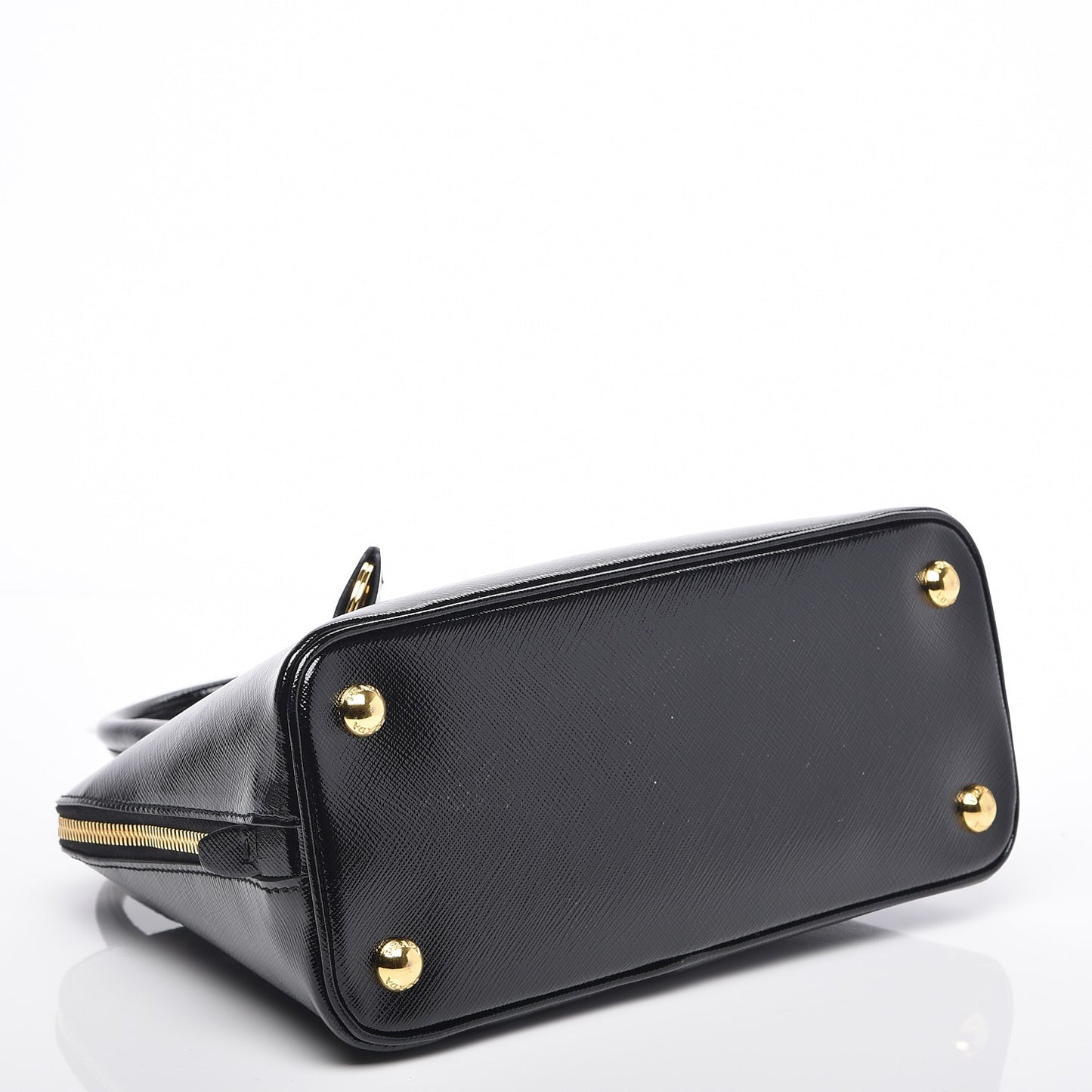 Saffiano Vernice Small Promenade Tote Black
