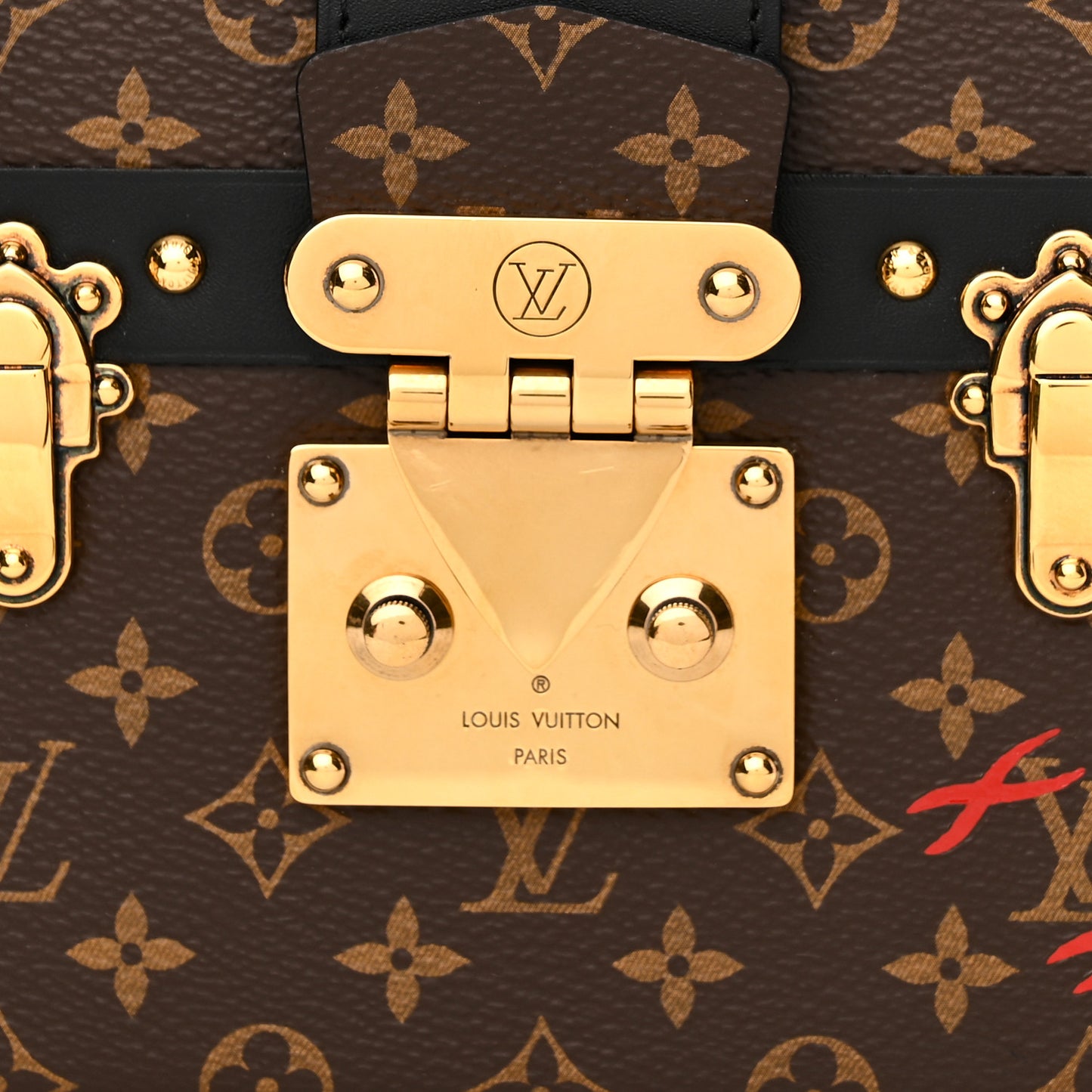 Monogram Petite Malle Black