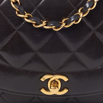 Chanel Lambskin Quilted Small Single Flap Black 6 of 9