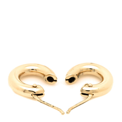 Roberto Coin 18K Yellow Gold Mini Hoop Earrings 3 of 4