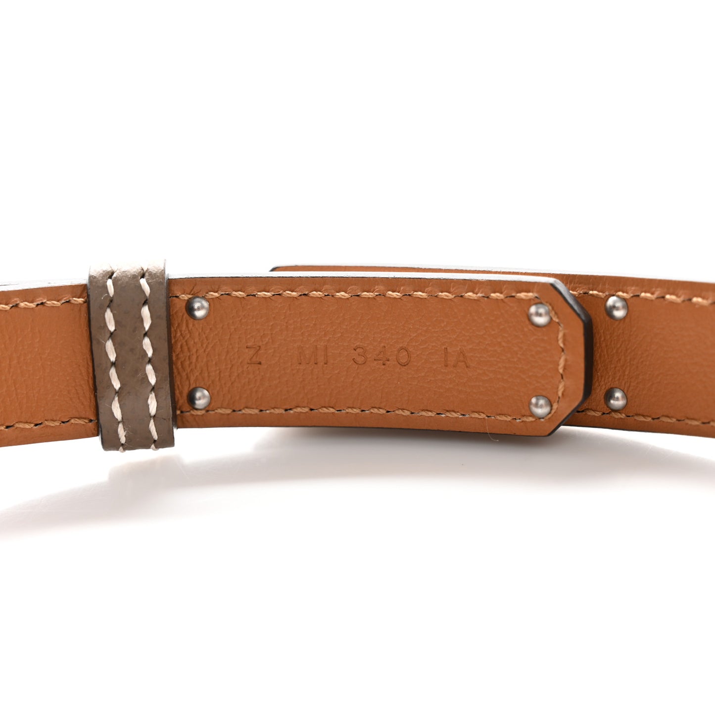 Epsom Kelly Belt Etoupe