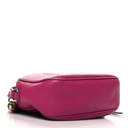 Gucci Cellarius Calfskin Small Soho Disco Bag Bright Bouganville 4 of 13