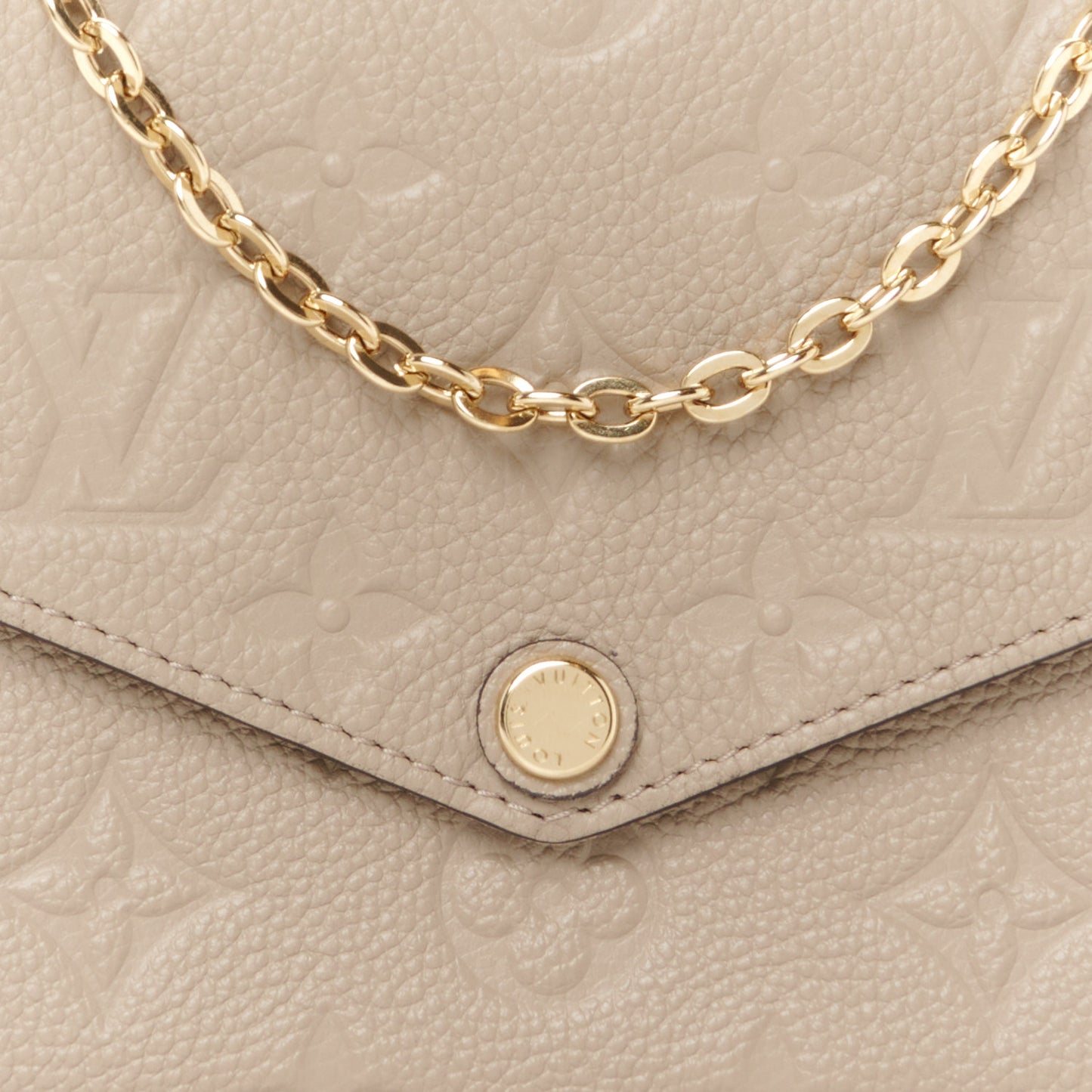 Empreinte Pochette Felicie Chain Wallet Tourterelle