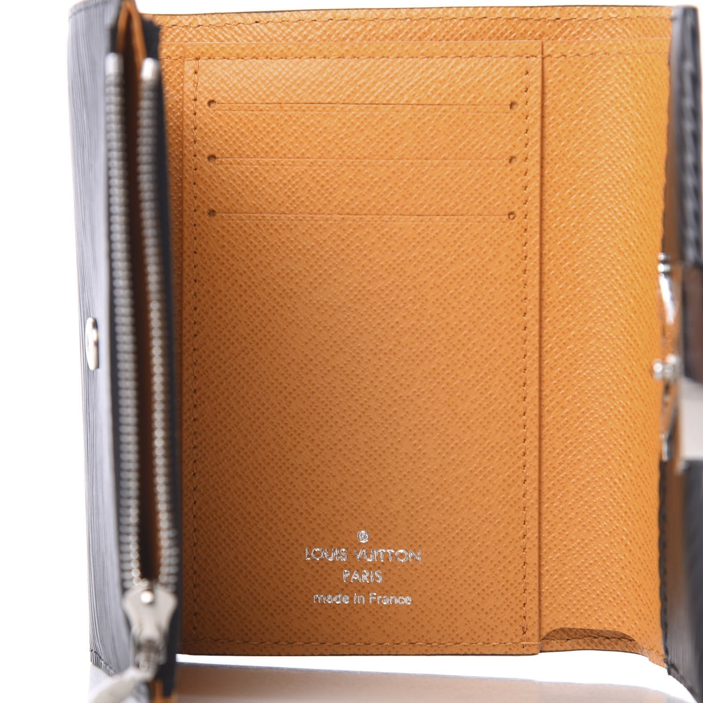 Epi Grenelle Compact Wallet Black
