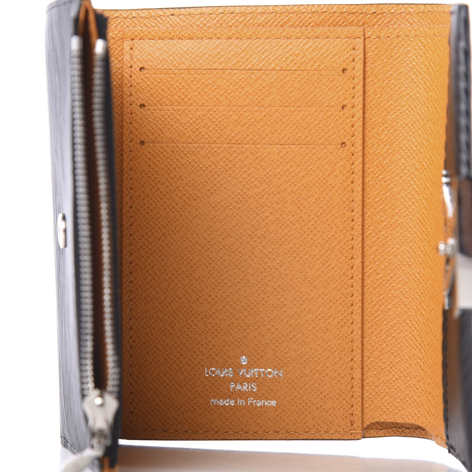 Louis Vuitton Epi Grenelle Compact Wallet Black 6 of 8