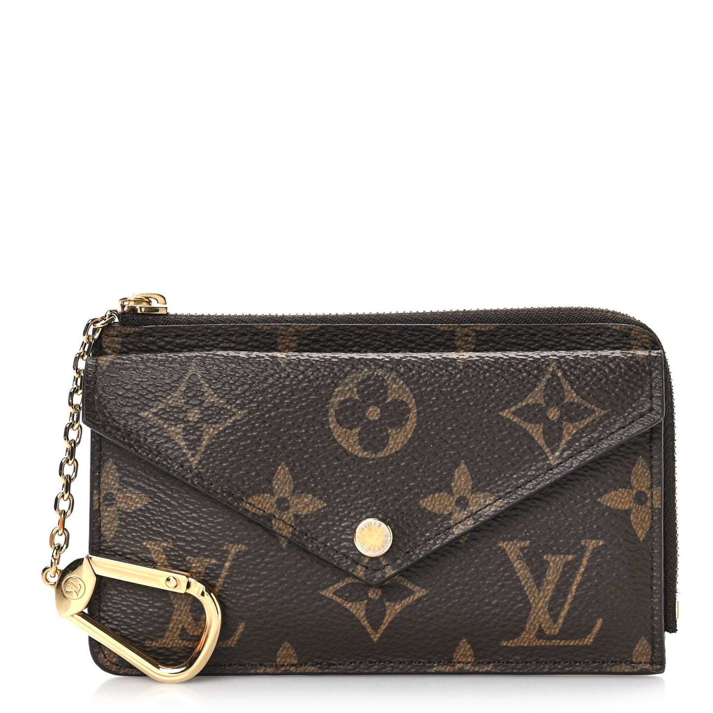 Monogram Recto Verso Card Holder Black