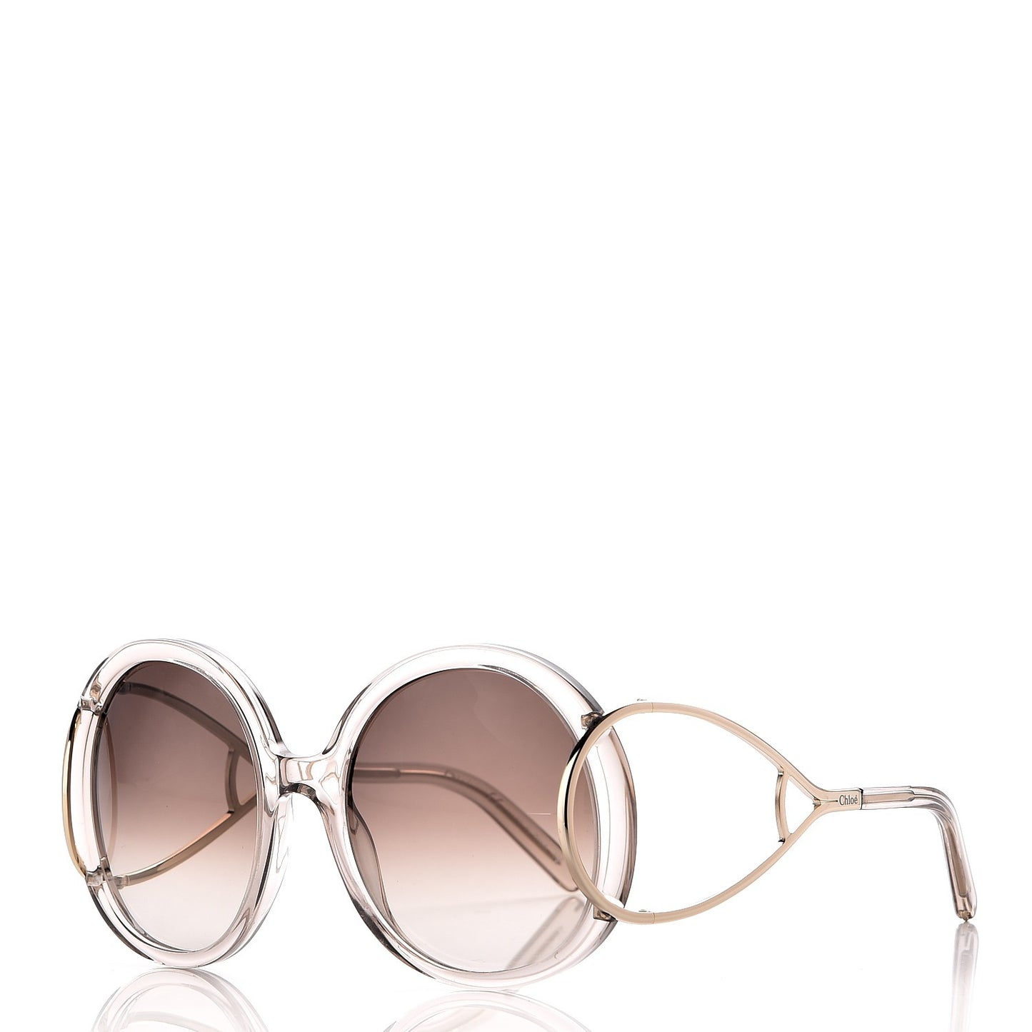 Jackson Oversized Round Sunglasses CE124S Turtledove