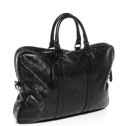 Gucci Imprime Monogram Medium Briefcase Black 3 of 9