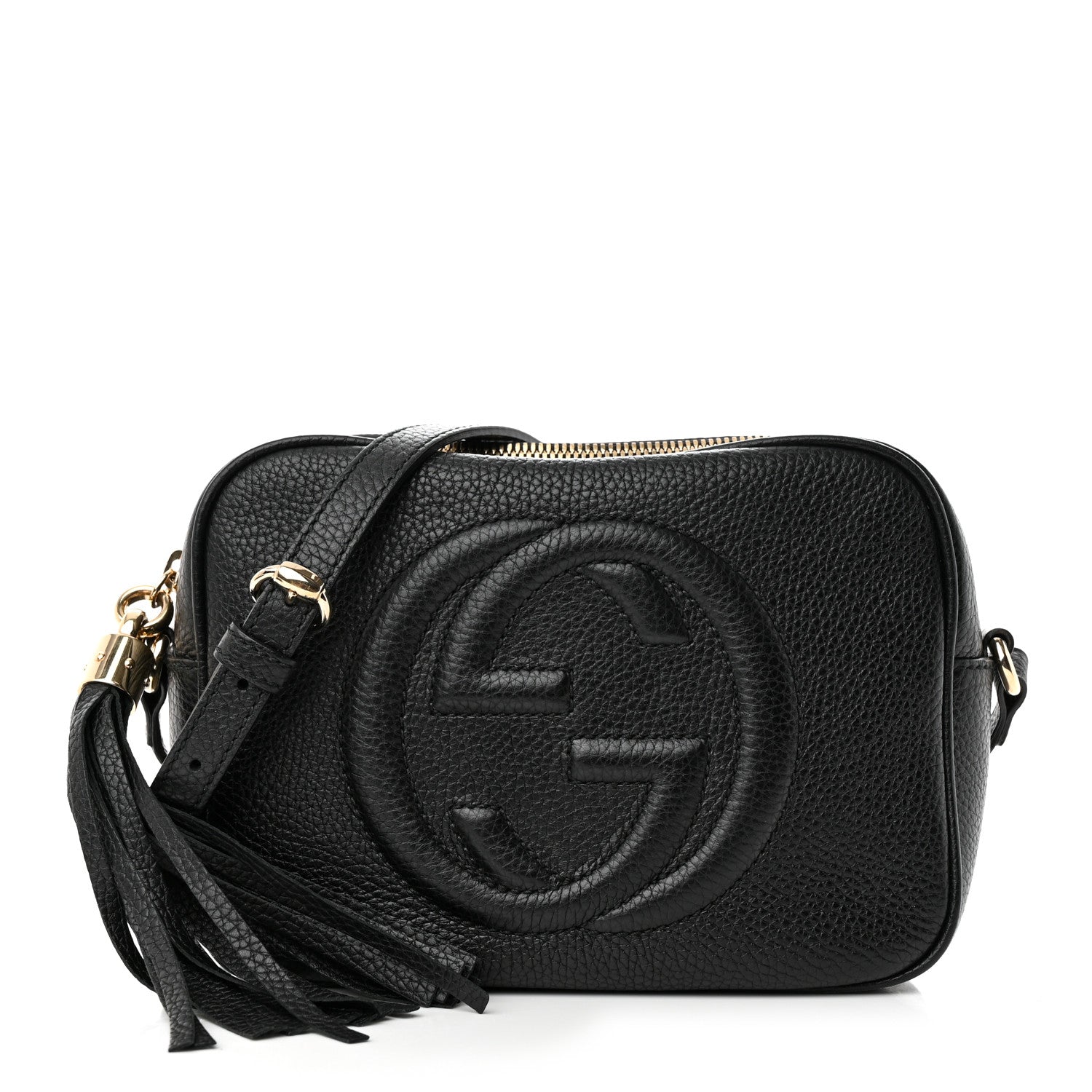Gucci Pebbled Calfskin Small Soho Disco Bag Black 1 of 11