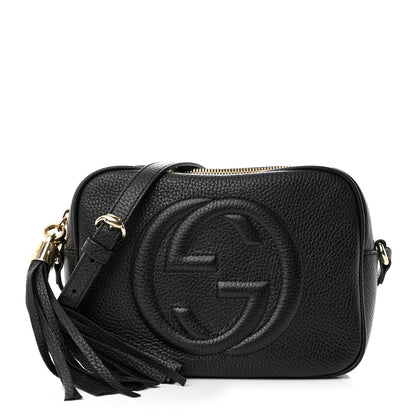 Gucci Pebbled Calfskin Small Soho Disco Bag Black 1 of 11