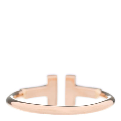 Tiffany 18K Rose Gold T Wire Ring 49 5 2 of 3
