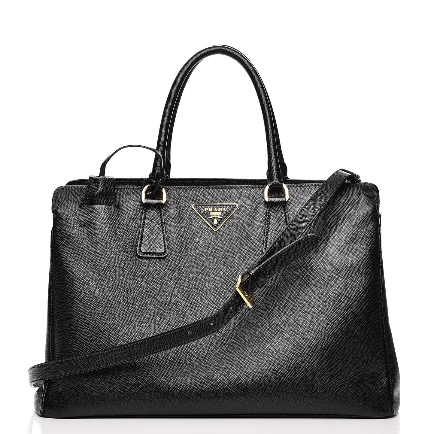 Saffiano Lux Tote Nero Black