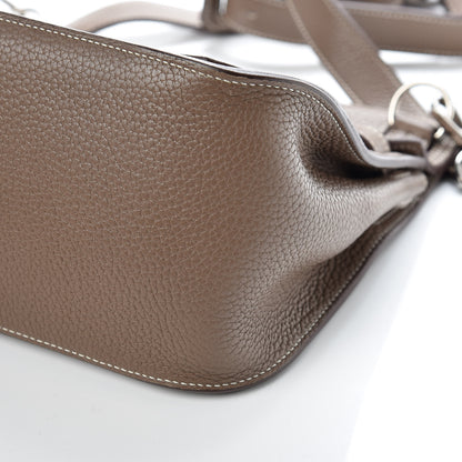 Hermes Taurillon Clemence Jypsiere 28 Etoupe 15 of 15