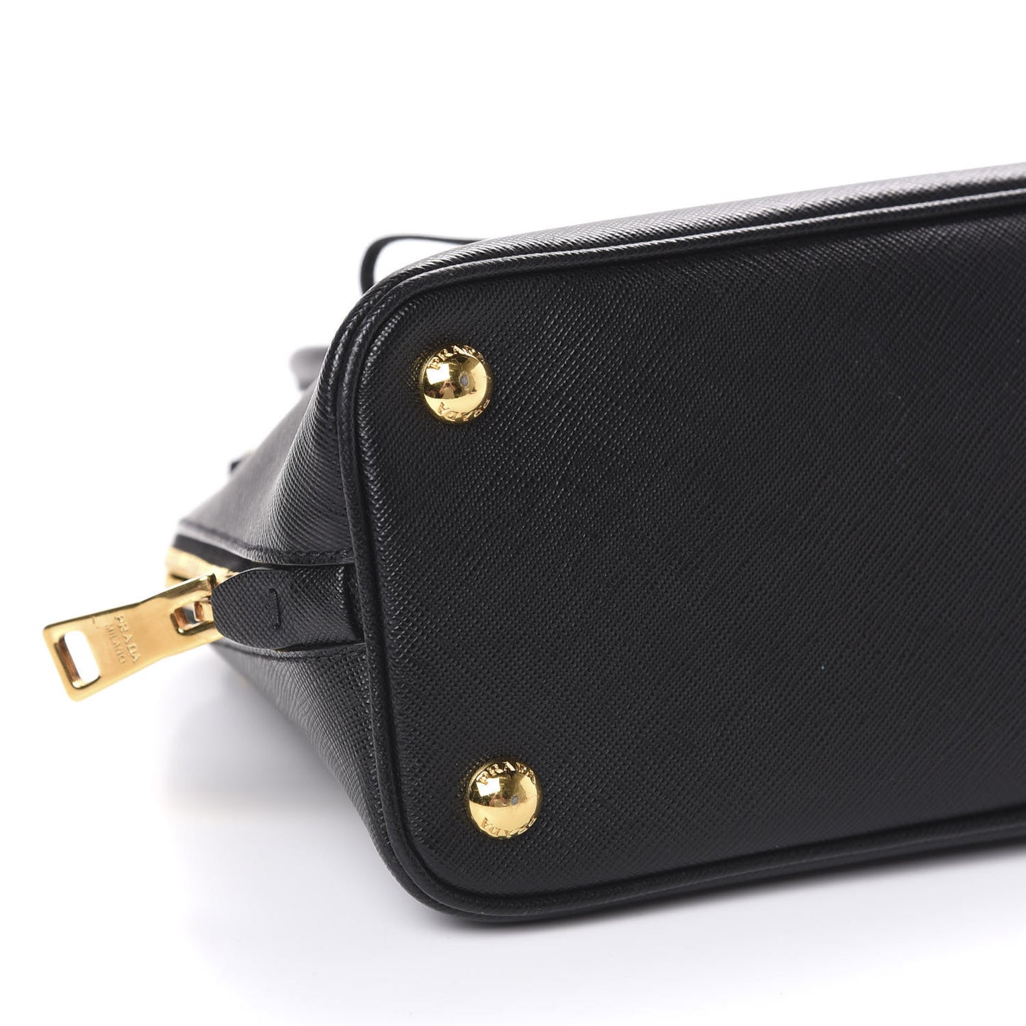 Saffiano Lux Small Promenade Tote Black