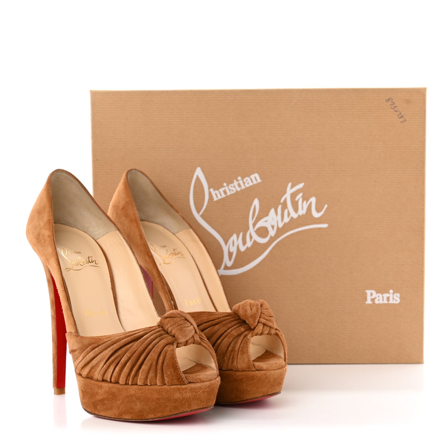 Suede Greissimo 140 Pumps 37.5 Camel