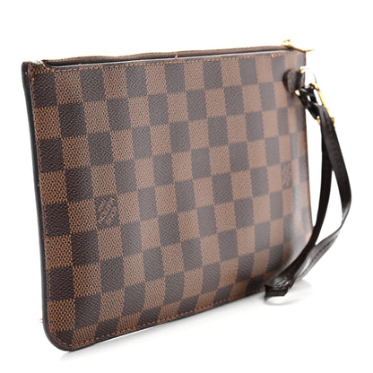 Louis Vuitton Damier Ebene Neverfull MM GM Pochette 3 of 11