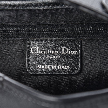 Christian Dior Calfskin Saddle Bag Black 5 of 12