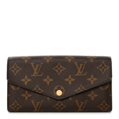 Louis Vuitton Monogram Sarah Wallet NM 1 of 9