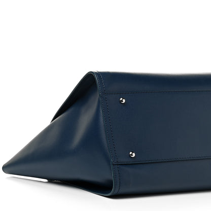 Chanel Caviar Medium Studded Deauville Tote Blue 7 of 8