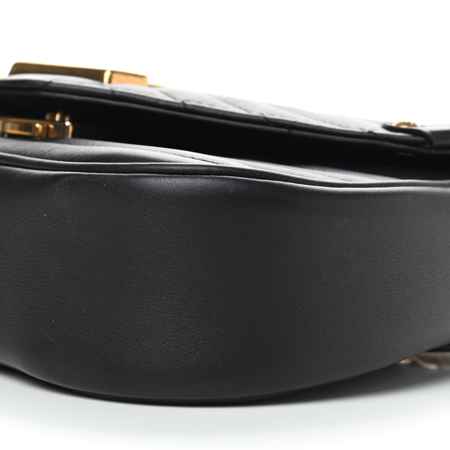Louis Vuitton Calfskin New Wave Chain MM Black 6 of 9