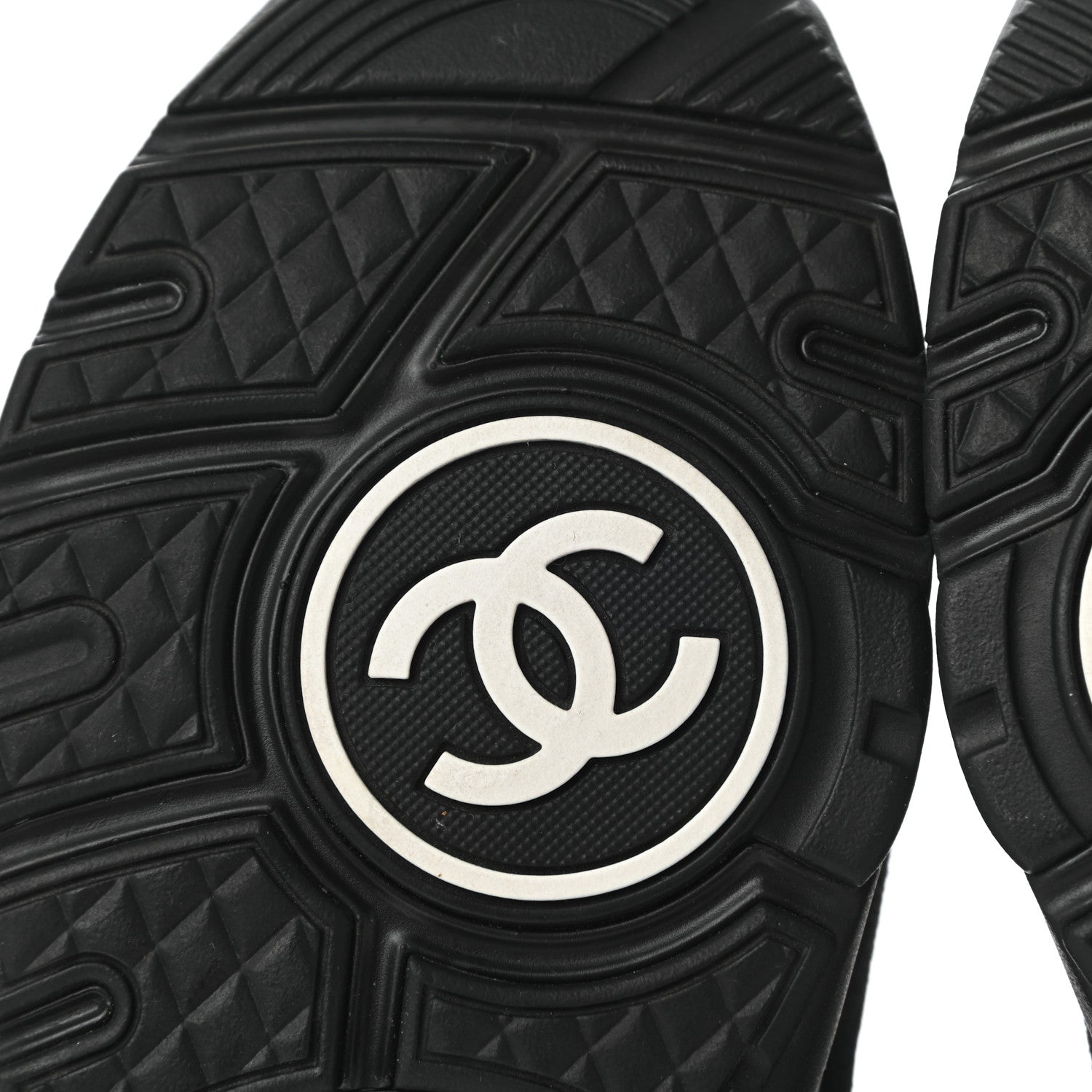 Chanel Kid Suede Calfskin Mens Sneakers 41 Black 6 of 8