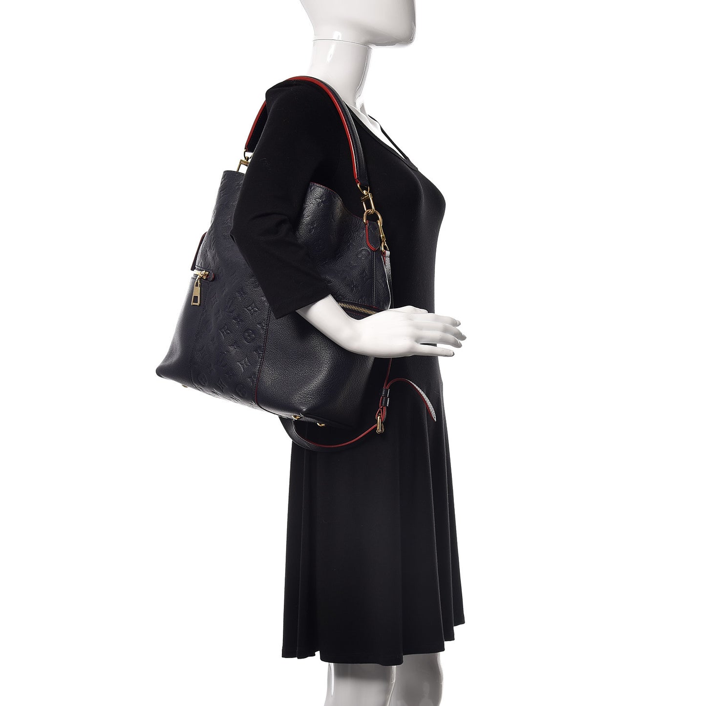 Empreinte Melie Marine Rouge