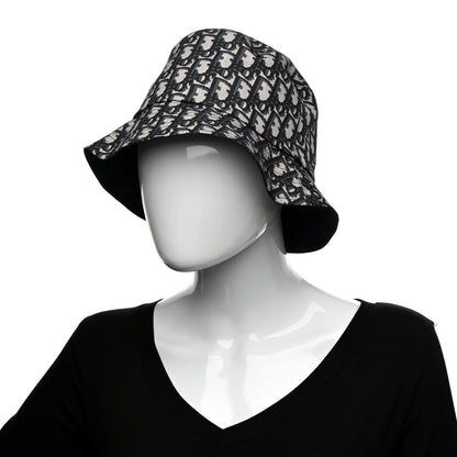 Christian Dior Oblique Jacquard Bucket Hat Blue 2 of 11