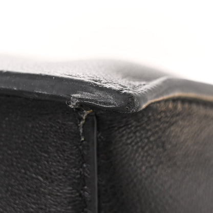 Jacquemus Smooth Calfskin La Pochette Rond Carre Black 9 of 10