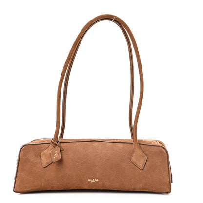 Alaia Nubuck Medium Le Teckel Bag Brown 1 of 10