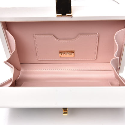 Dolce & Gabbana Acrylic Graffiti Printed Box Crossbody Bag White 5 of 9