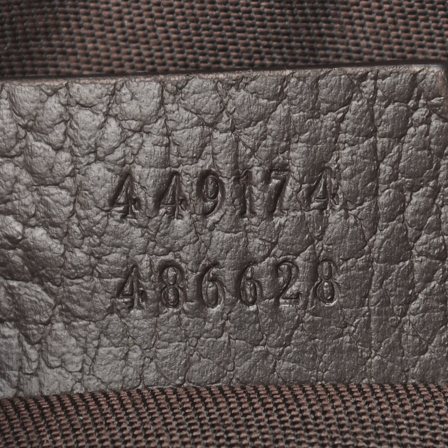 Monogram Belt Bag Dark Brown