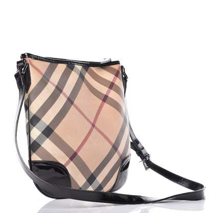 Burberry Supernova Check Small Dryden Crossbody Bag Black 3 of 17